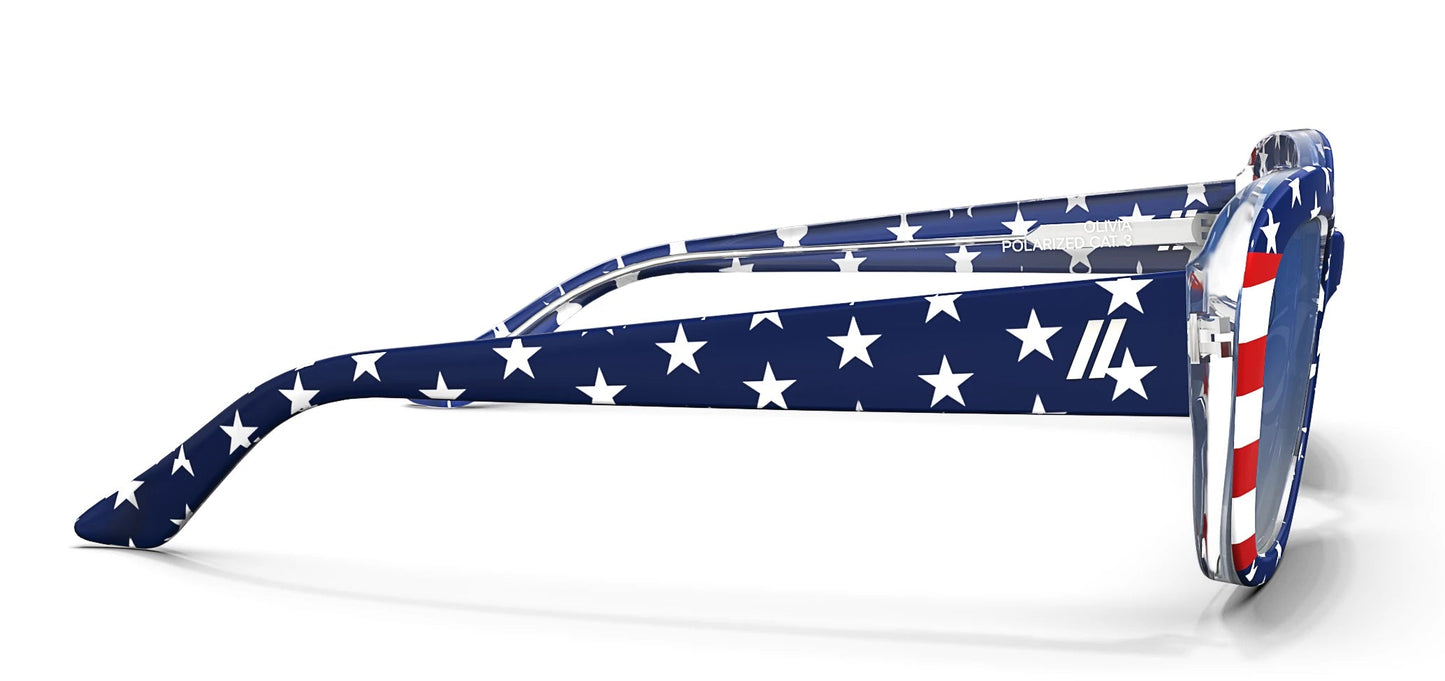American Flag Sunglasses EV MADE IN US