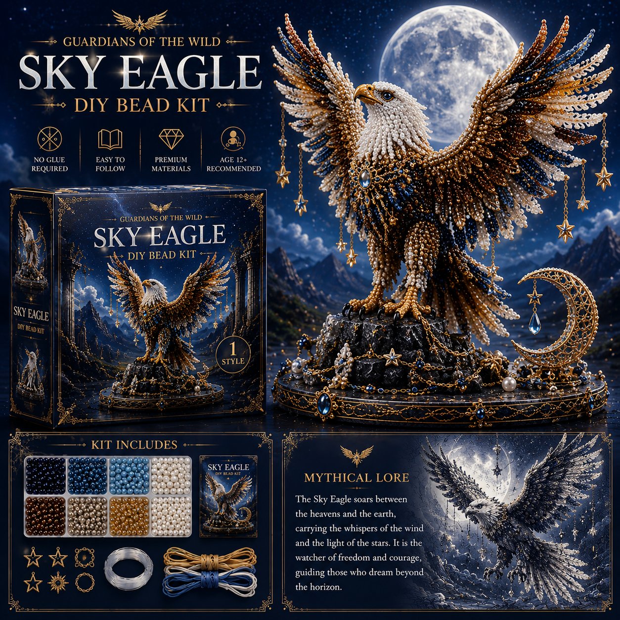 🔥2026 Hot Sale -🧵 3D Beaded Animal DIY Kit | Perfect Gift for Craft & Animal Lovers ✨