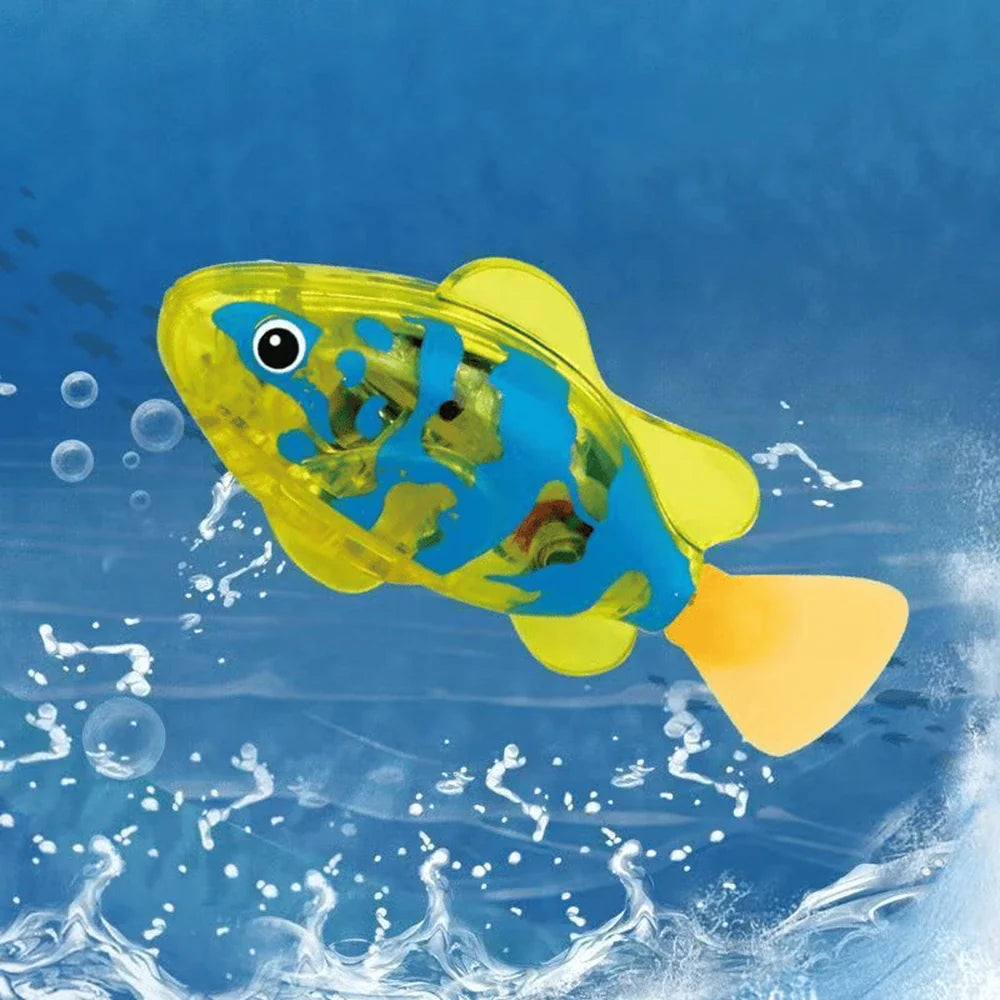 LED Auto Swimming Electronic Pet Fish Bath Toy