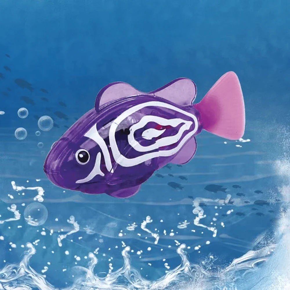 LED Auto Swimming Electronic Pet Fish Bath Toy
