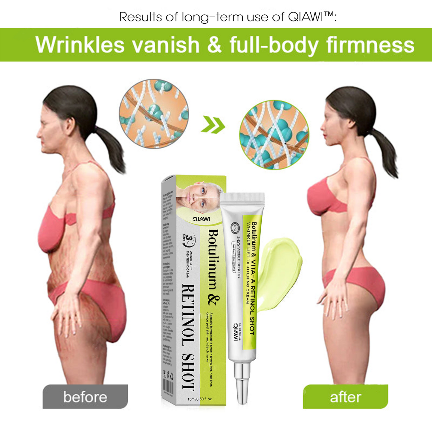 🔥 FLASH SALE 70% OFF | QIAWI™ Wrinkle Lift & Firming Cream