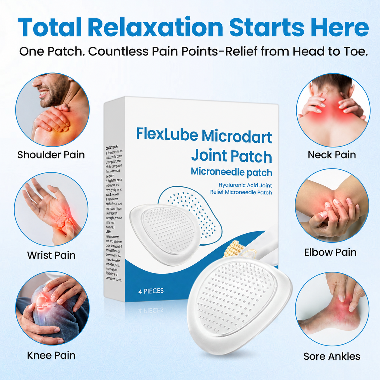 🥳2026 HOT SALE🥳💞FlexLube Microdart Joint Patch