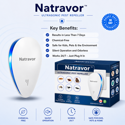Ultrasonic Pest Repeller - 2026 Upgraded Pest Repeller - Banish Bed Bugs For Good