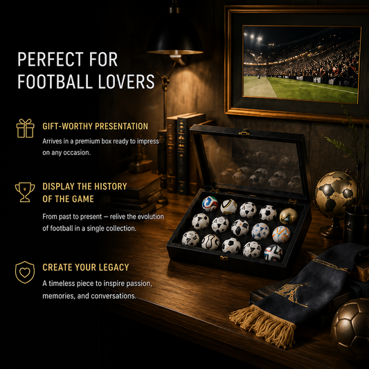 🏆Flash Sale 5K+ SOLD!⚽15 Pcs Classic Football Collectible Gift Sets from 1970 to 2026 Football Cup