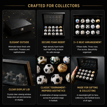 🏆Flash Sale 5K+ SOLD!⚽15 Pcs Classic Football Collectible Gift Sets from 1970 to 2026 Football Cup