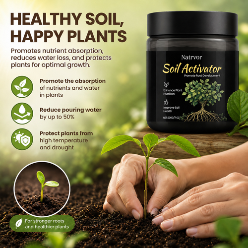 🌿Organic Soil Pro Activator🪴 Garden Secret Loved by 75K+ Plant Owners-EQ