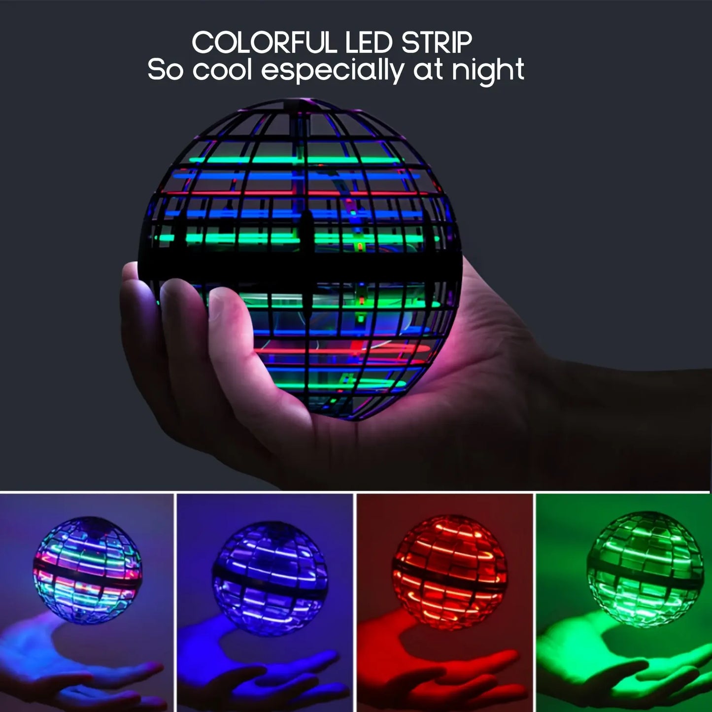 🏆Hot-selling🌟🔮Flying Orb Ball 2026 Hand Controlled Hover Boomerang Toy