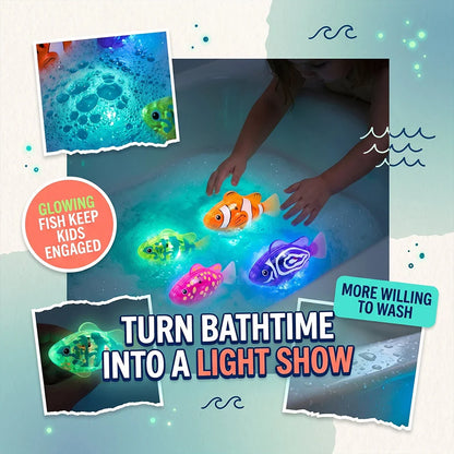 LED Auto Swimming Electronic Pet Fish Bath Toy