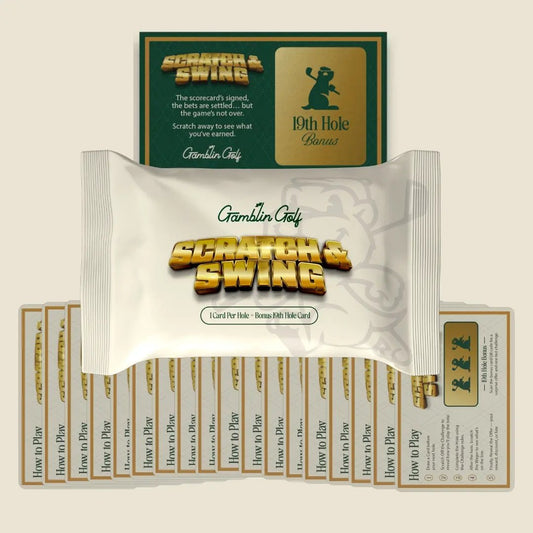 🏌️🎁 Scratch &amp; Swing Scratch Off Golf Card Game (3-pack) - 🏌️Buy 1 (3-pack)