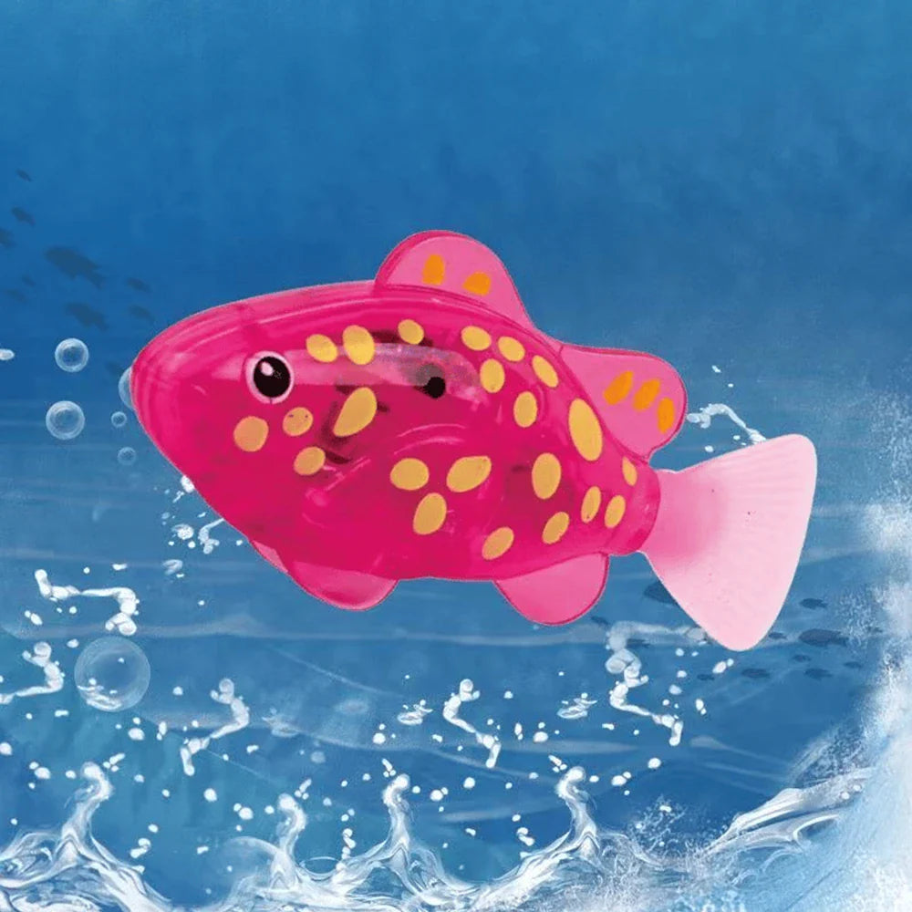LED Auto Swimming Electronic Pet Fish Bath Toy