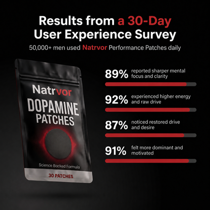 👨‍⚕️💪Natrvor  Performance Patch — Energy, Focus, Drive & Confidence