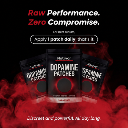 👨‍⚕️💪Natrvor  Performance Patch — Energy, Focus, Drive & Confidence