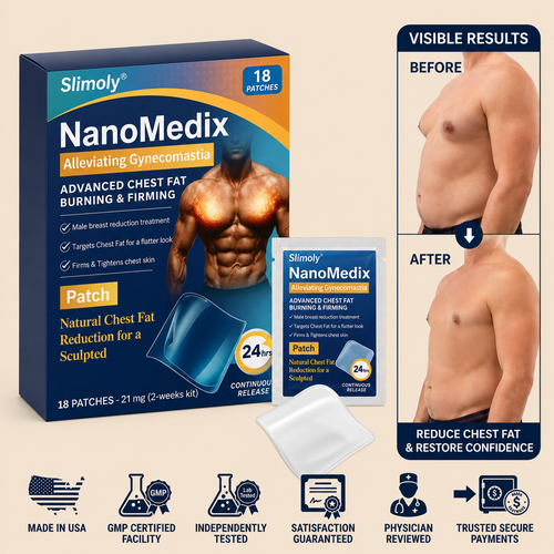 🔥Limited-time 50% sale🔥⚕️💙Slimoly® Gynecomastia Chest Fatburn & Firm Patch