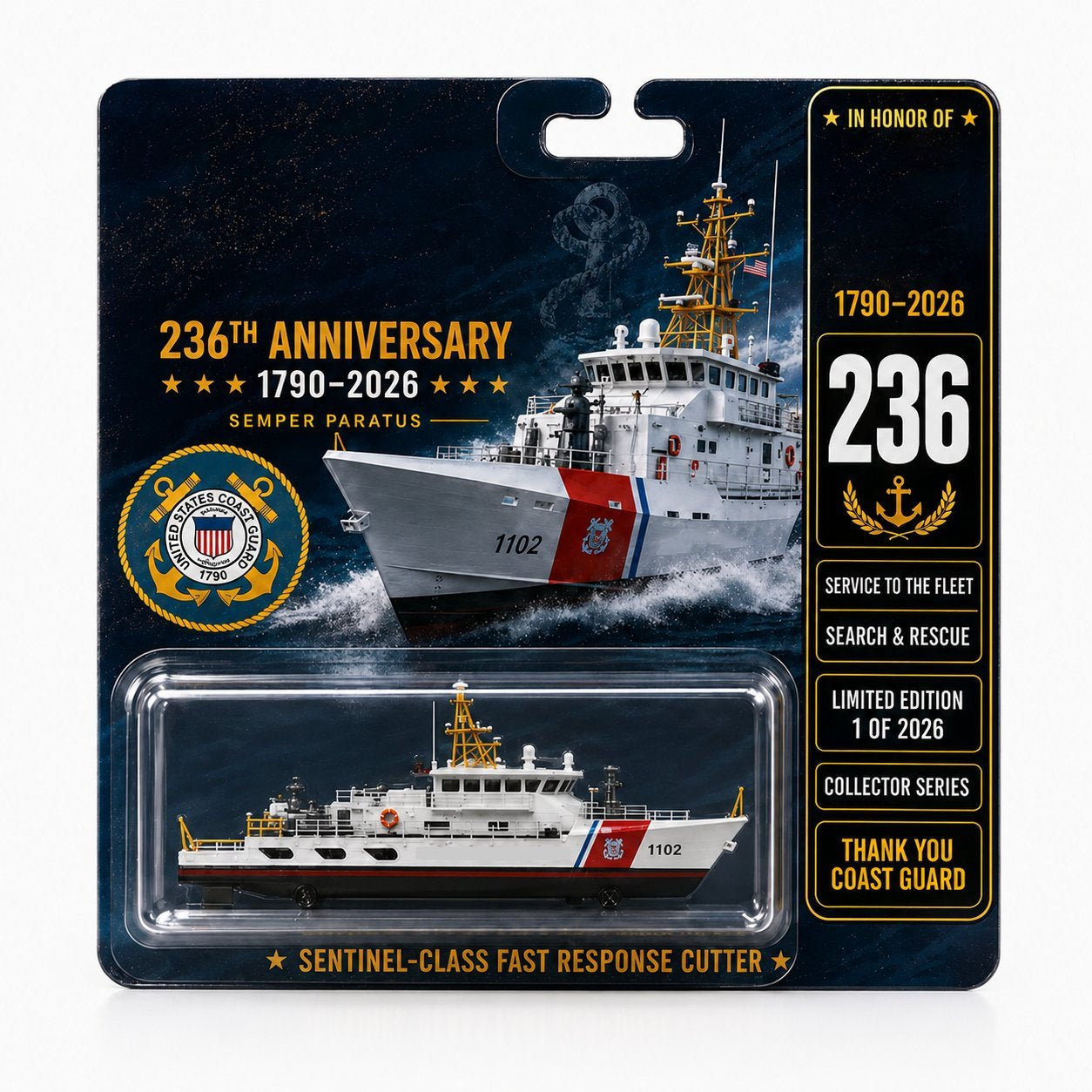 Elite Maritime Guardians 236th Anniversary Collector's Edition - Response Cutter