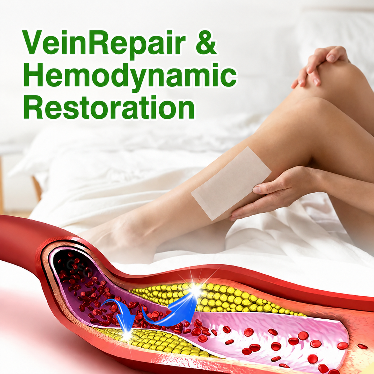 🇺🇸🏆Flash Sale 5K+ SOLD!✨7-in-1 Microneedle Vein & Lipedema Treatment Patch