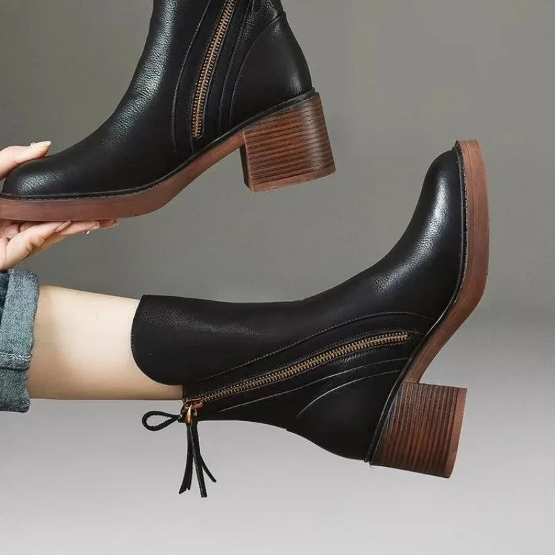 SILLA LEATHER SHOES | EverVow Premium®