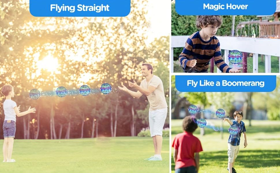 🏆Hot-selling🌟🔮Flying Orb Ball 2026 Hand Controlled Hover Boomerang Toy