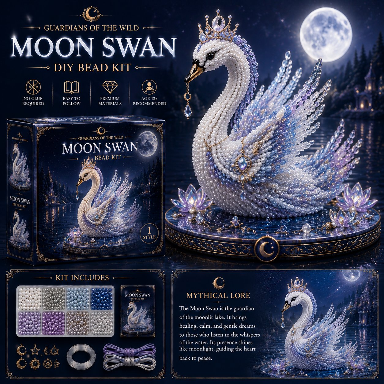 🔥2026 Hot Sale -🧵 3D Beaded Animal DIY Kit | Perfect Gift for Craft & Animal Lovers ✨