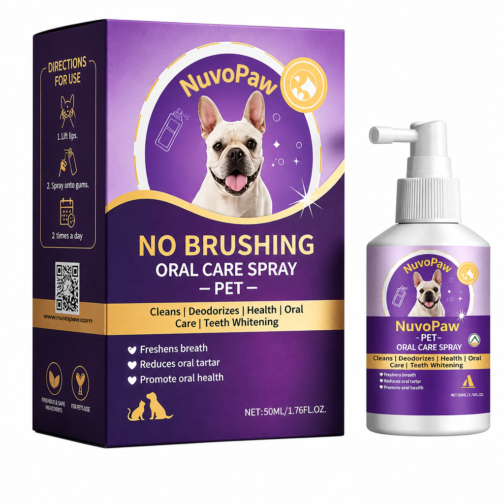 NuvoPaw™ 🍃Say Goodbye to Bad Breath & Plaque — Without Brushing